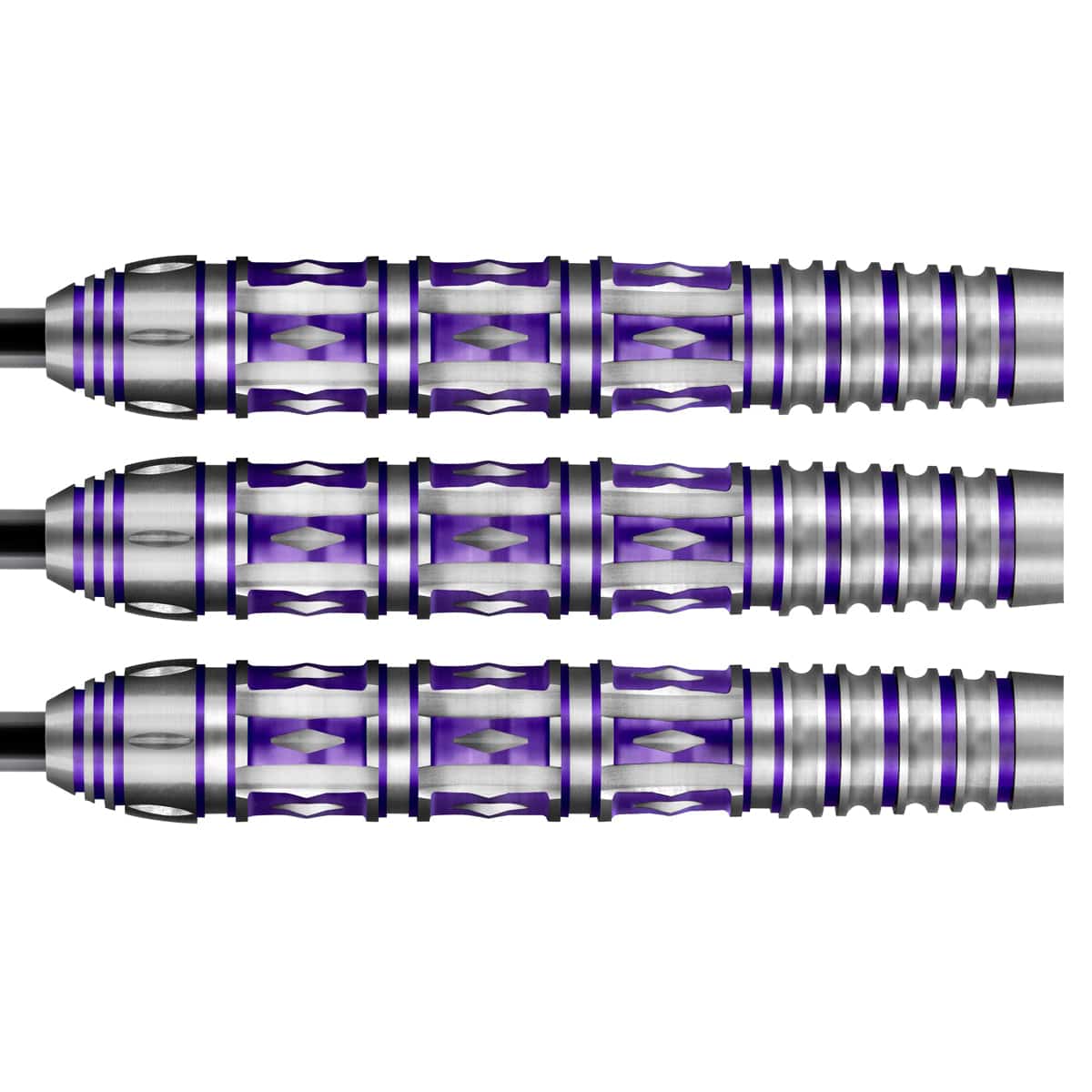 Americana Mardi Gras Steel Tip Dart Set-80% Tungsten Barrels