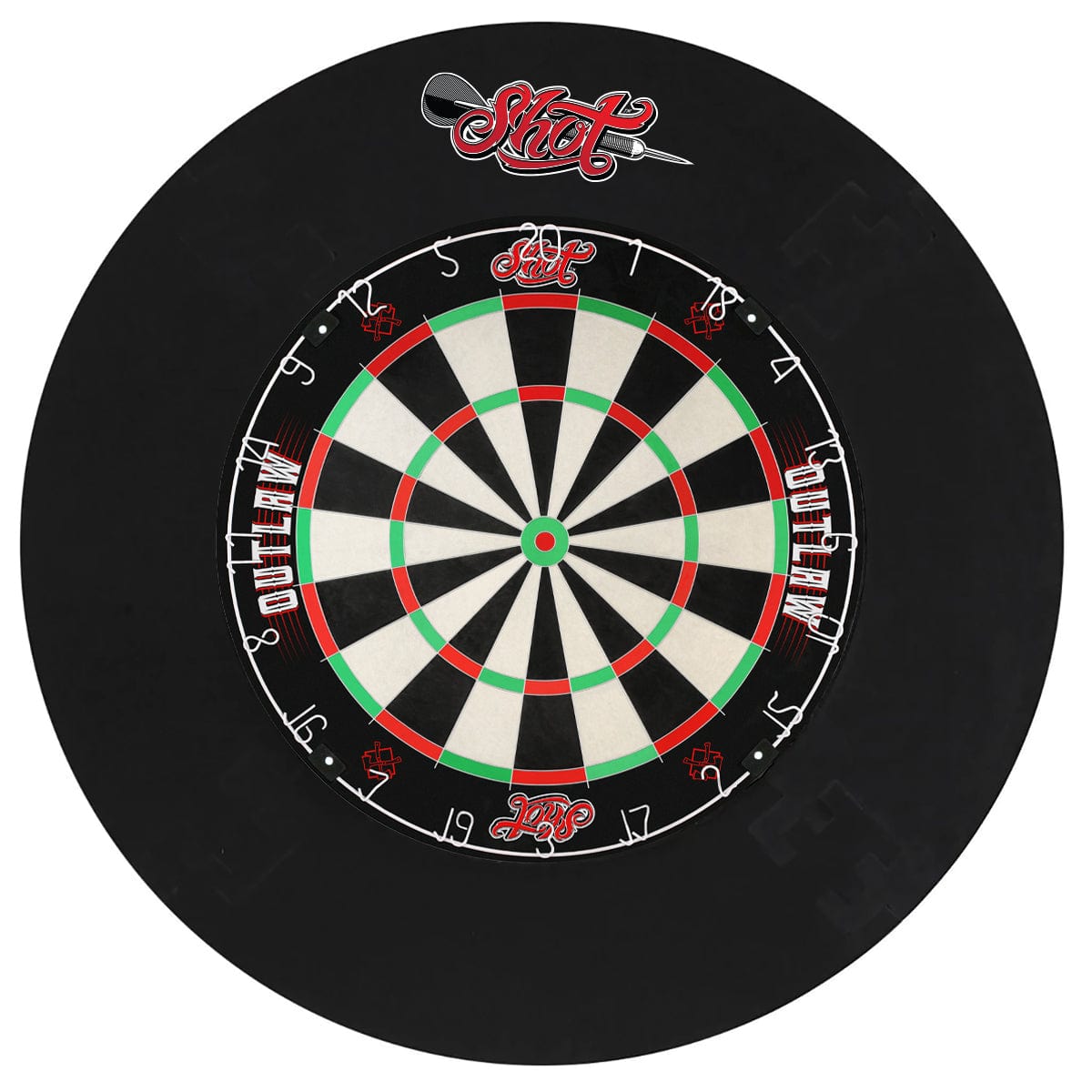 Outlaw Tournament Dartboard Set