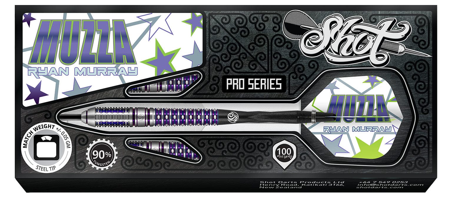 Shot Pro Series-Ryan Murray-Steel Tip Dart Set