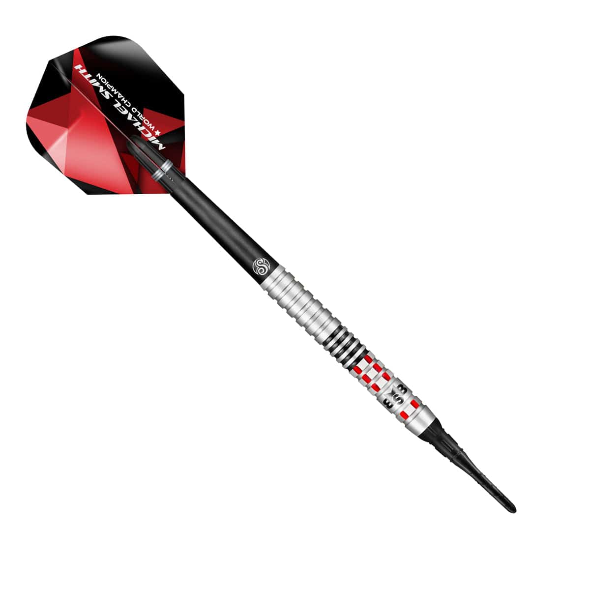 Michael Smith Achieve Soft Tip Dart Set-90% Tungsten Barrels