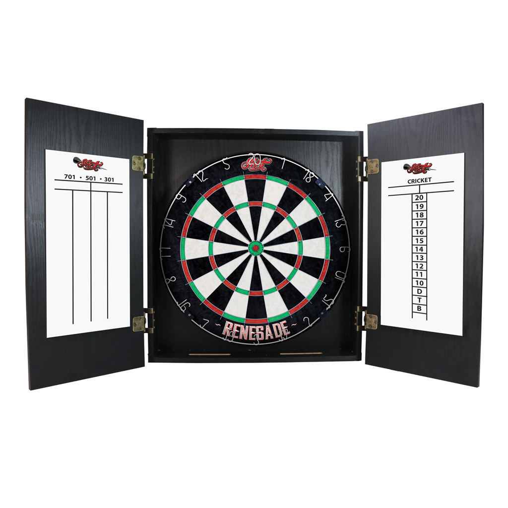 Renegade Dartboard & Cabinet Set - shot-darts